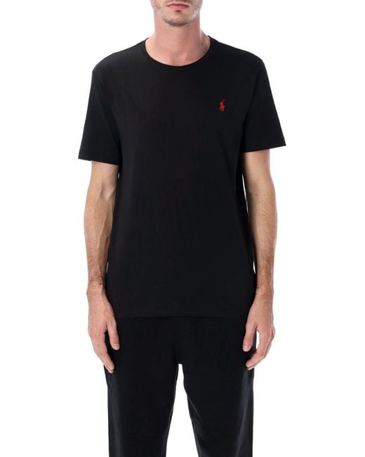 Polo Ralph Lauren Black Classic Tee for men