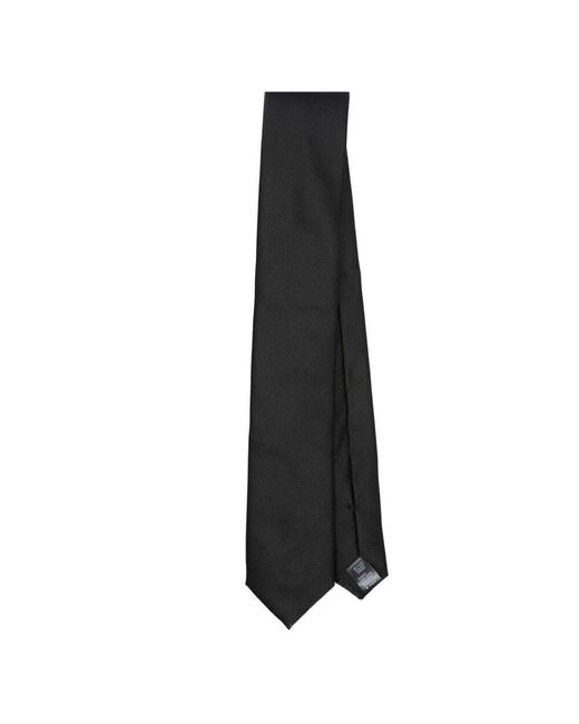 Dolce & Gabbana Black Silk Tie for men