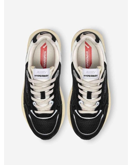 Autry Black Hyperway Low for men