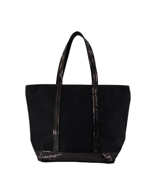 Vanessa Bruno Black M Zippe Shopper Bag