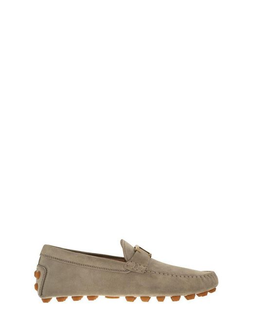 Tod's Multicolor Rubber Bubble T Timeless In Suede Leather for men