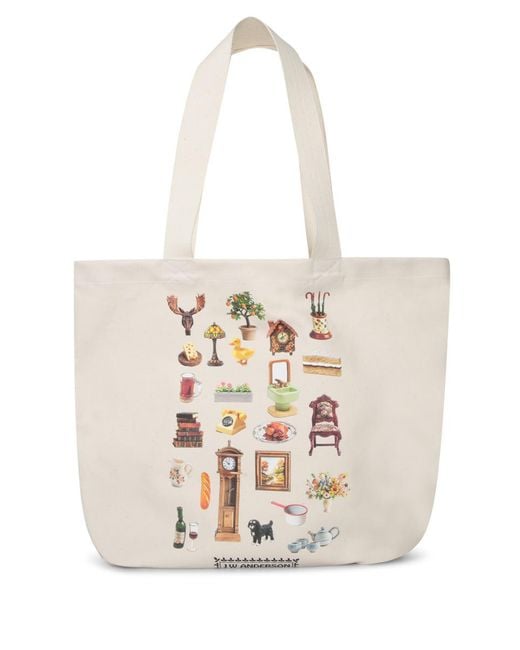 J.W. Anderson White Bags for men