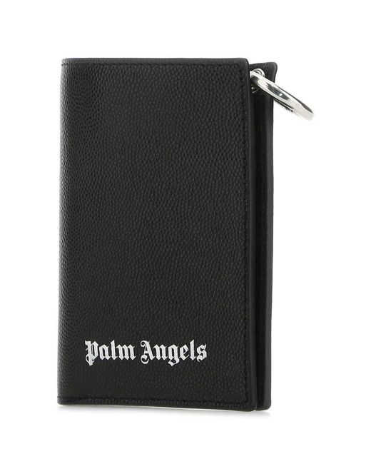 Palm Angels Black Portafogli for men