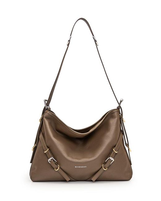 Givenchy Brown Voyou Medium Bag