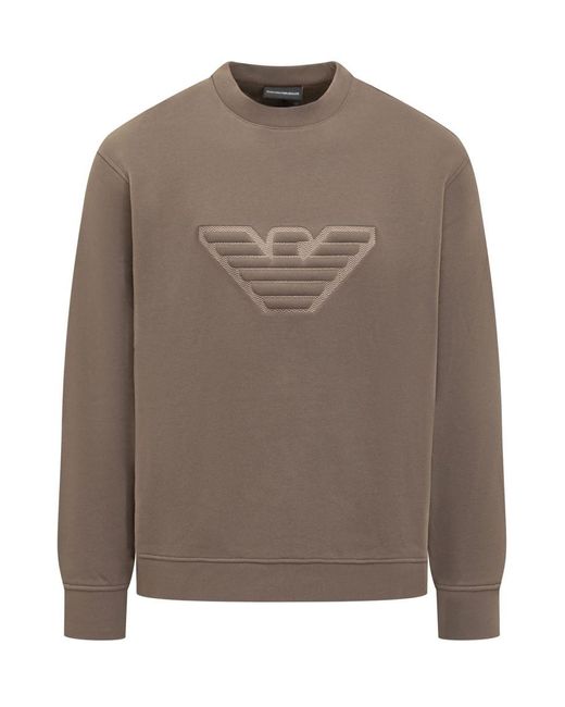 Emporio Armani Brown Sweatshirt for men