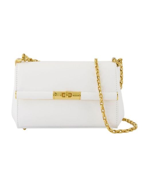 Dolce & Gabbana White Marlene Crossbody