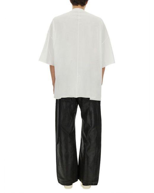 Rick Owens White Tommy" T-Shirt for men