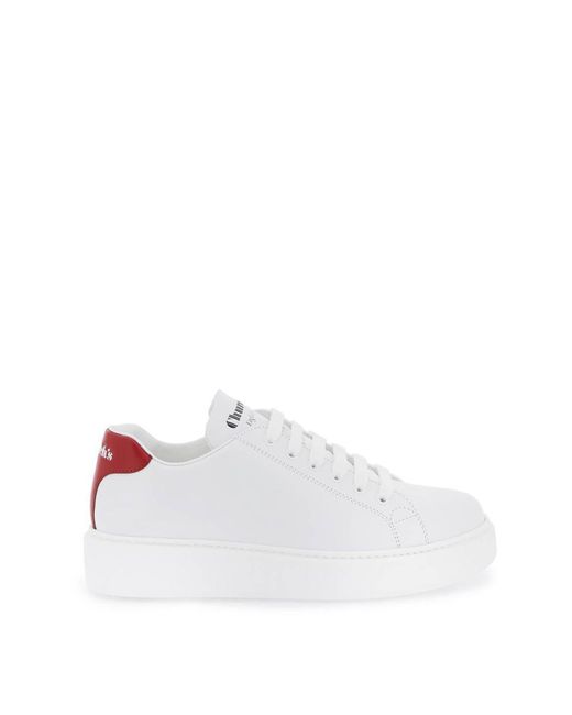 Church's White Leather Sneakers