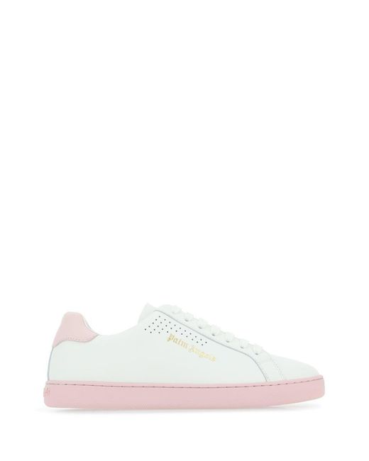 Palm Angels Palm University Sneakers White/pink