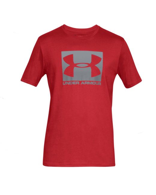 red under armour t shirt mens