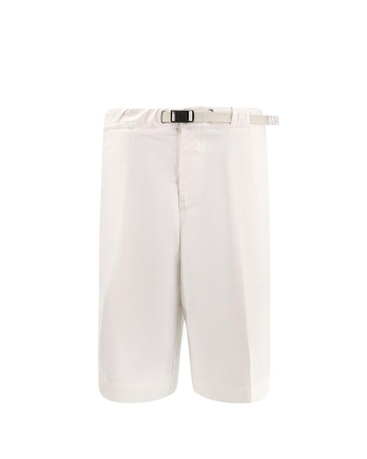 White Sand White Bermuda Shorts for men
