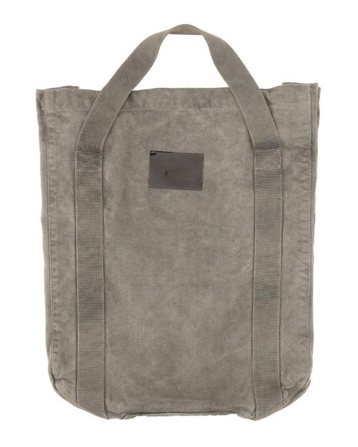 Our Legacy Gray "Flight" Tote Bag for men