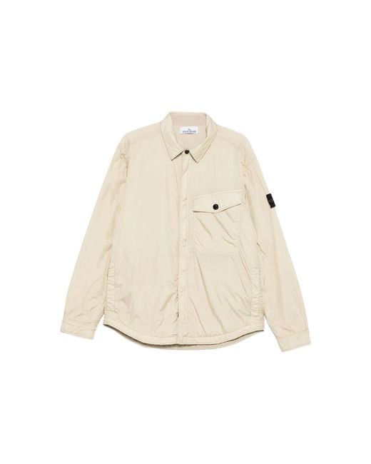 Stone Island Natural Outerwears for men