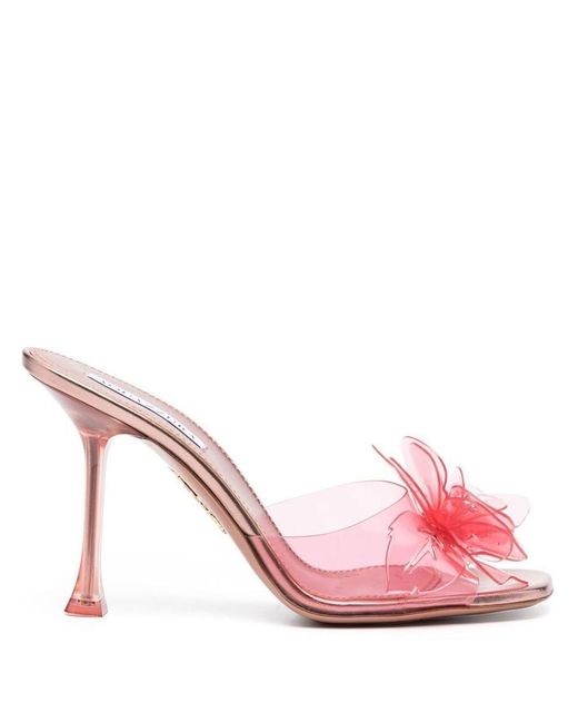Aquazzura pink online heels