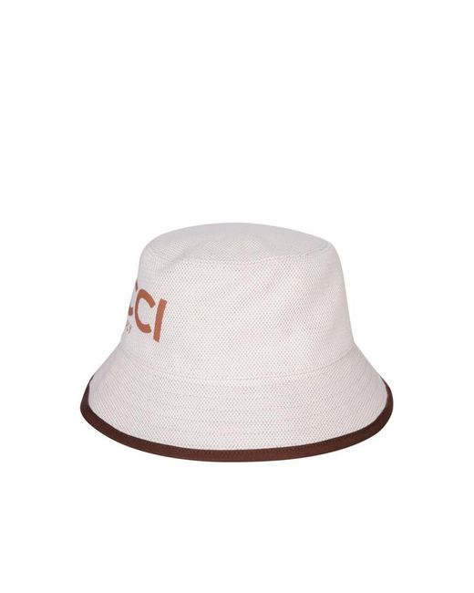 Gucci White Hats for men