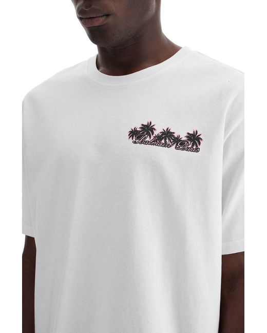 Balmain White Club T-Shirt for men