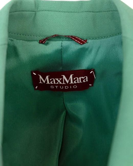 Max Mara Studio Green Jacket