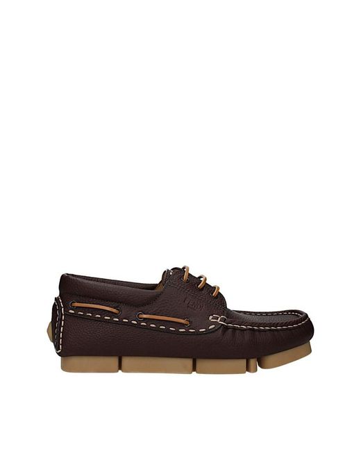 Fendi Brown Sneakers for men