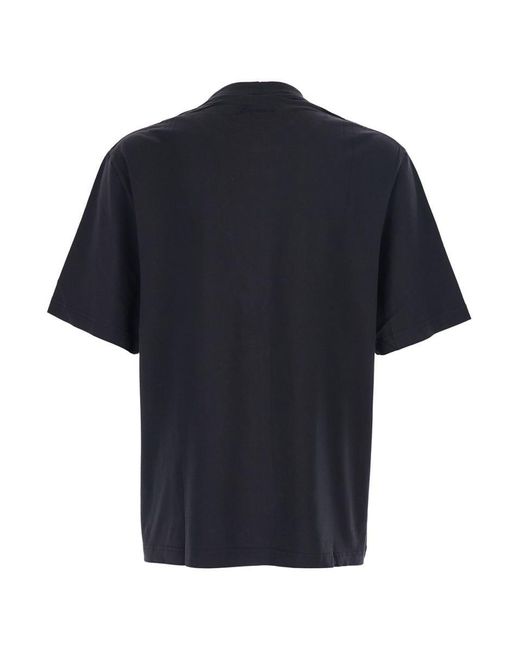 Jacquemus Black 'Le T-Shirt Club' T-Shirt With Logo J On The Front for men