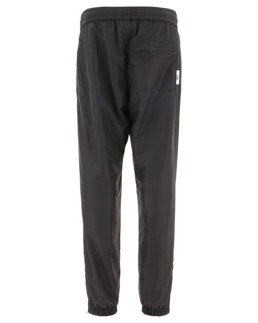 MSGM Gray "" joggers for men