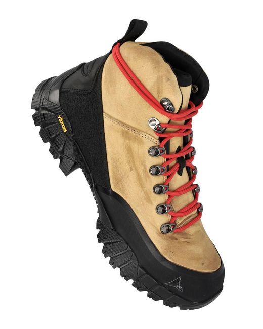 Roa Blue Andreas Kudu Leather Hiking Boots for men