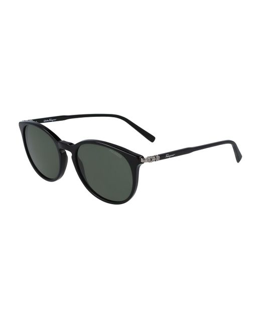 Ferragamo Black Salvatore Sf911Sp Sunglasses for men