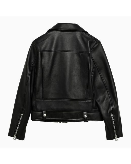 Acne Black Biker Jacket