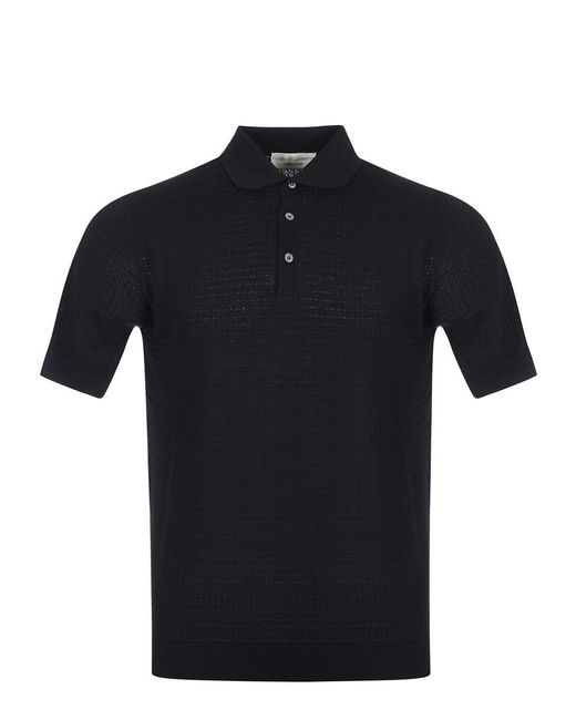 FILIPPO DE LAURENTIIS Black T-Shirts And Polos for men