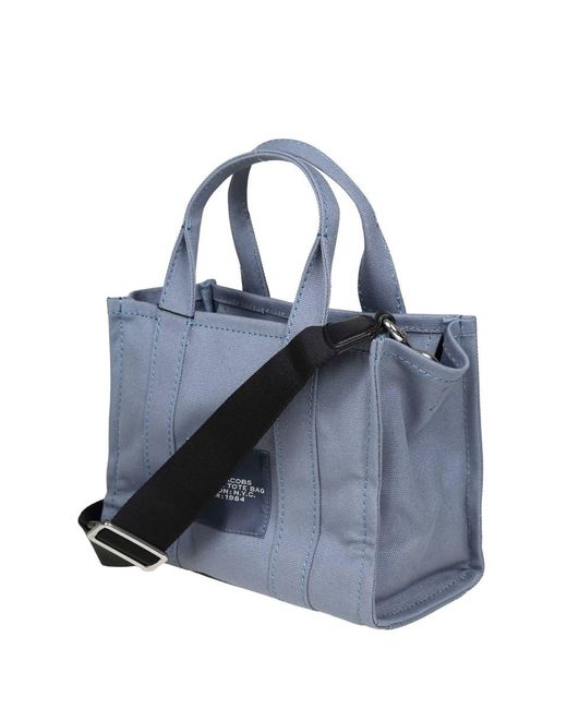 Marc Jacobs Blue Canvas Handbag
