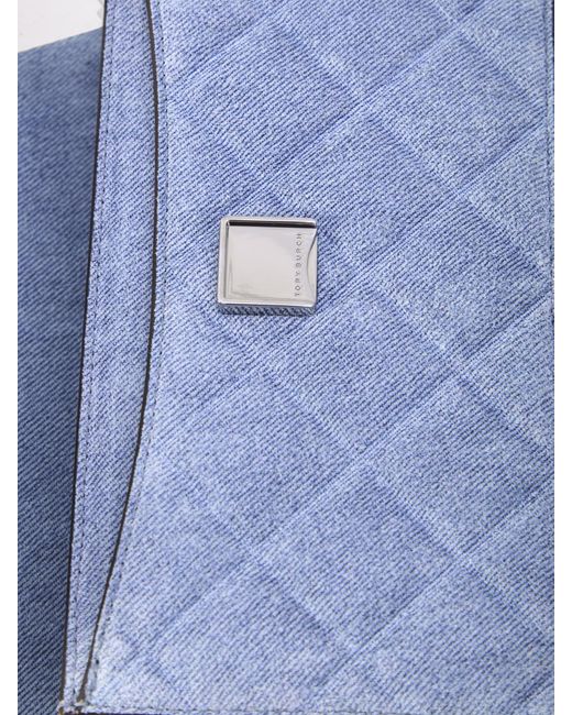 Tory Burch Blue Small Fleming Bag