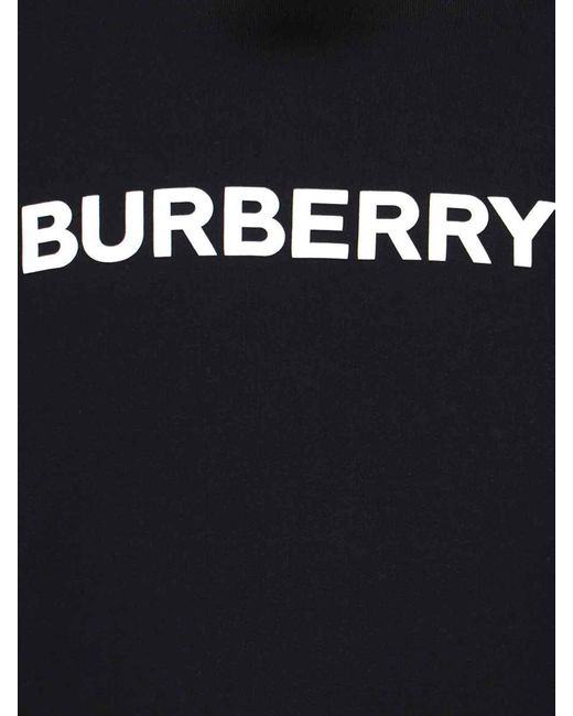 Burberry Black Logo Hoodie for men