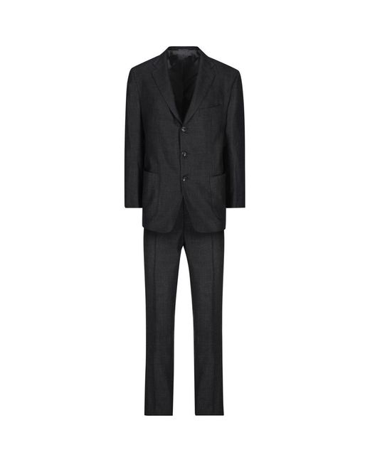 Kiton Black Jackets for men