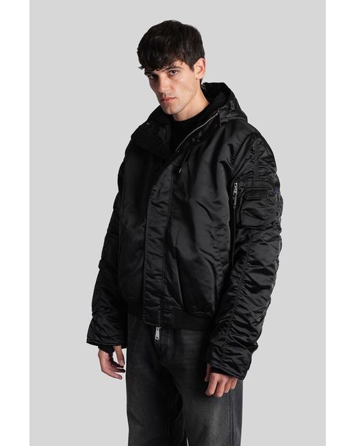 Alpha Industries Men's Black N-2B Bomber Jacket