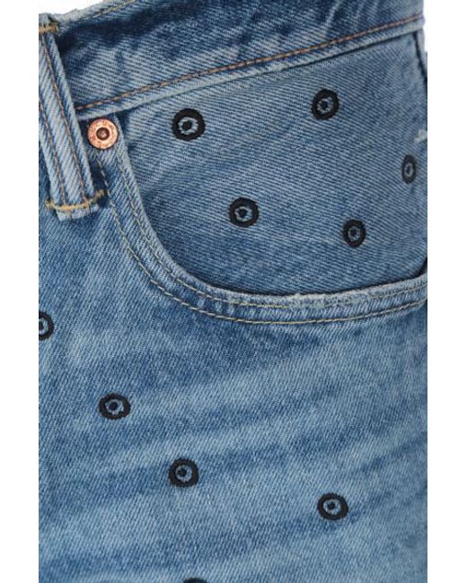 Levi'S X 10 Corso Como Blue Levi's X 10 Corso Como Jeans