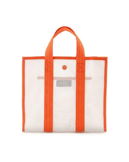A.P.C. Red Louise Small Shopper Bag