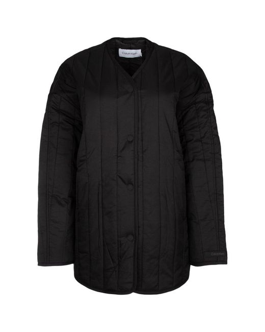 Calvin Klein Black Coats