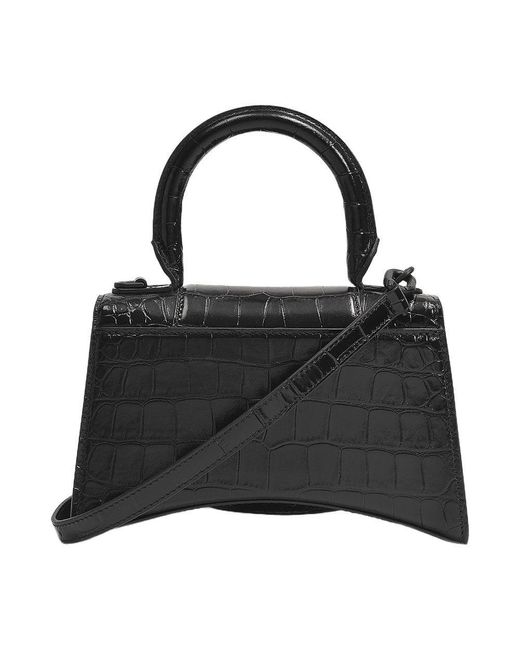 Balenciaga Black Hourglass Xs Bag