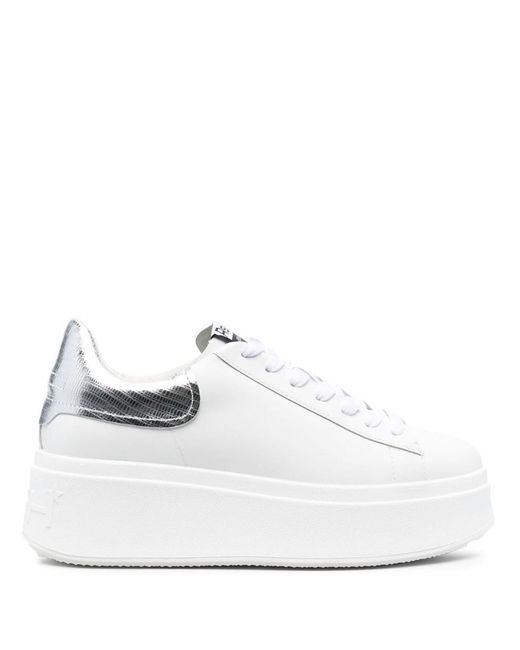Ash White Moby Low-top Sneakers
