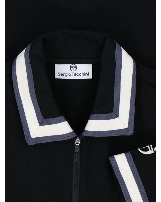 Sergio Tacchini Black T-Shirts And Polos for men