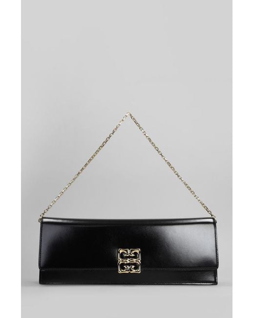 Givenchy Gray 4G Liquid Clutch
