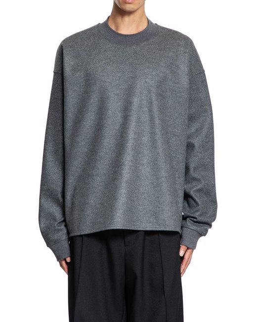 Jil Sander Gray Sweatshirts for men