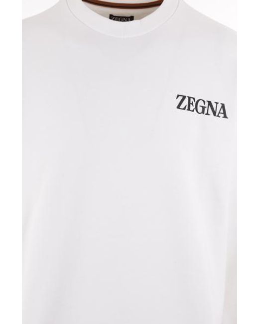 Zegna White Sweaters for men
