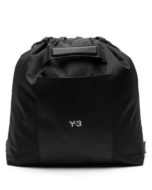 Y-3 Black Y-3 Lux Gym Bag Bags for men