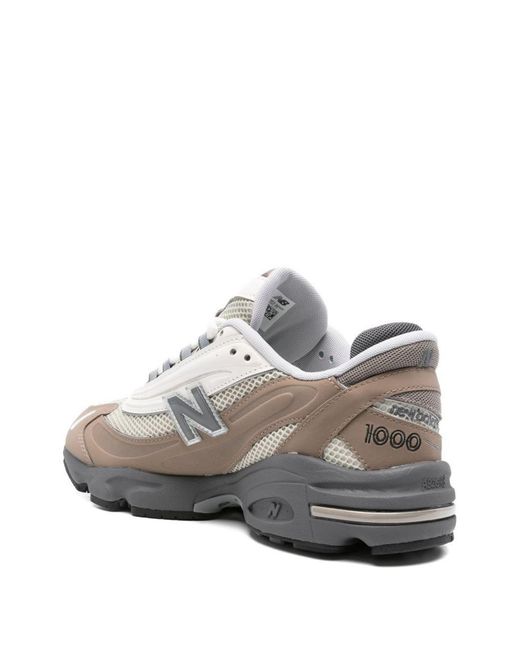 New Balance White 1000C Sneakers for men