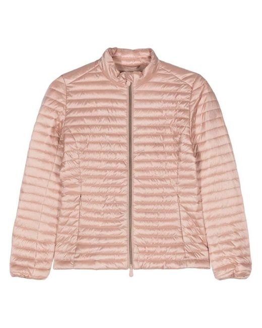 Save The Duck Pink Andreina Quilted Jacket