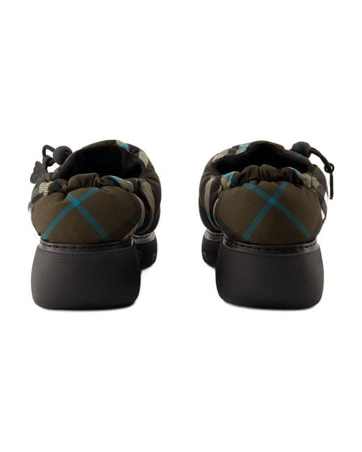 Burberry Black Pillow Low Mules