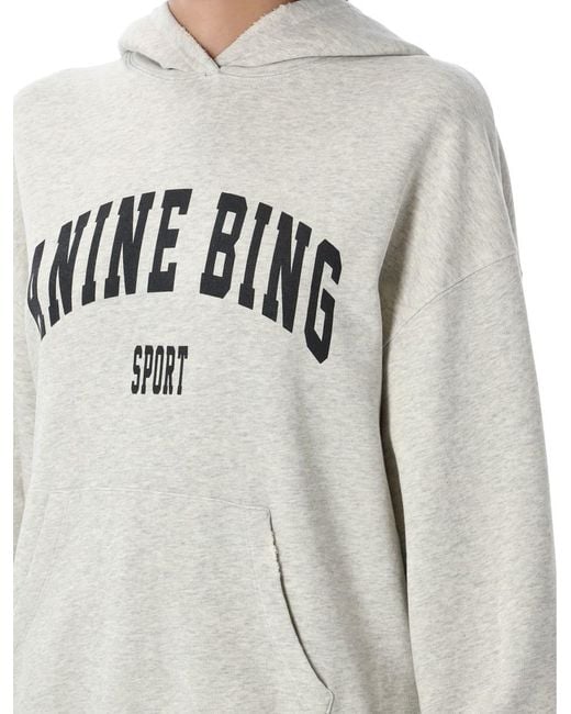Anine Bing Gray Harvey Hoodie