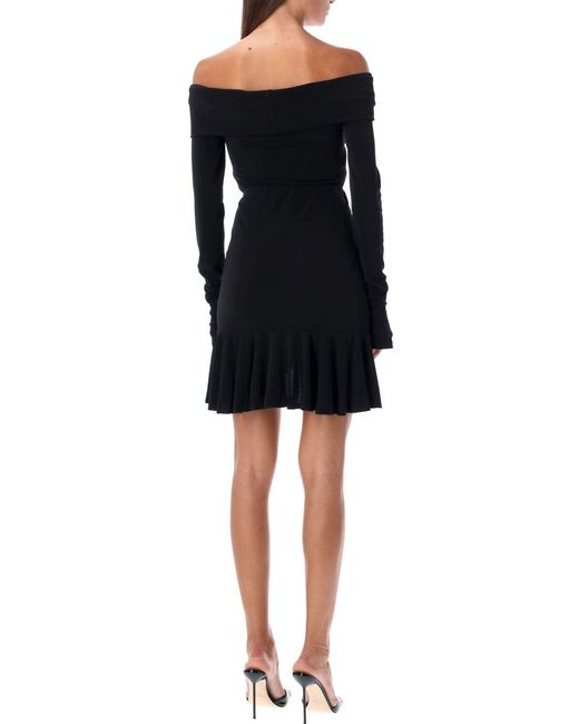 ANDAMANE Black Natalia Mini Dress