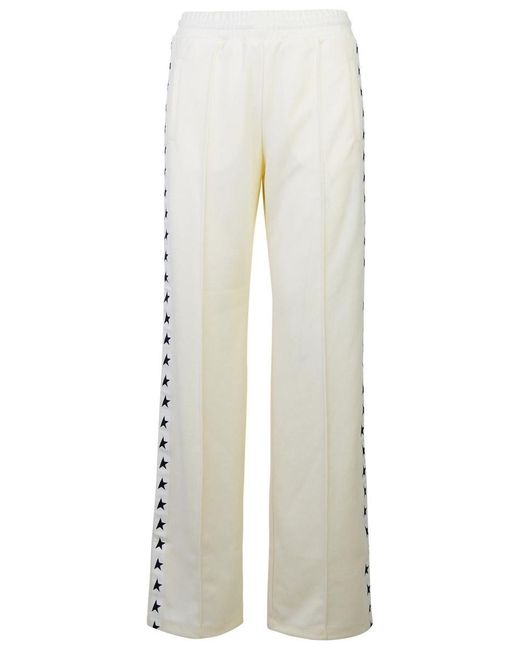 Golden Goose Deluxe Brand White Polyester Dorotea Pants