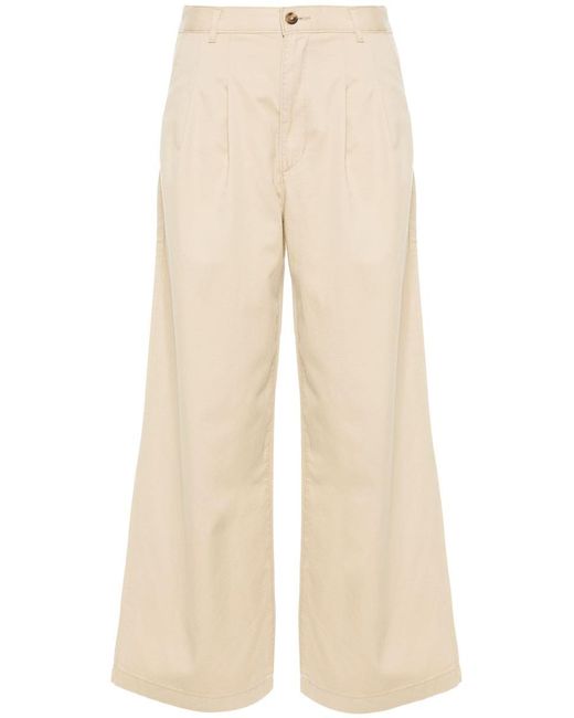 Levi's Natural Pleated Wideleg Trouser Clothing